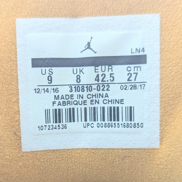 Air Jordan Retro Low-Back (Size 9) Basketball/Athletic/Running Shoes Sneakers - Picture 13 of 16